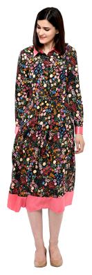 

Oxolloxo Multi Solid Maxi dress