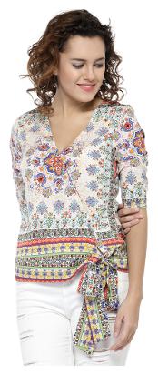 

Multicolor Printed Top
