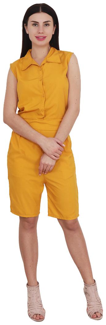 

My Swag Solid Jumpsuit - Orange