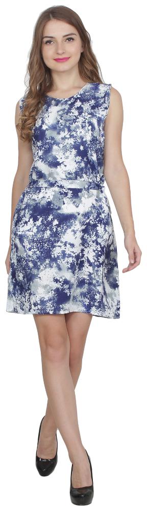

My Swag Blue Solid Bodycon dress