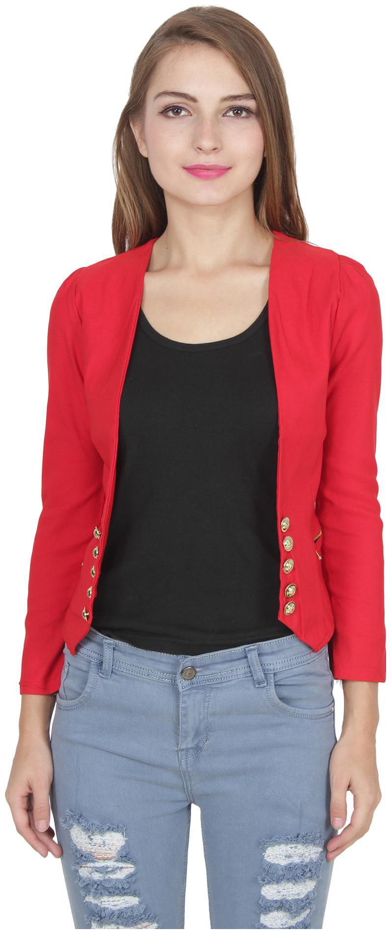 

My Swag Women s Red Color Shrug