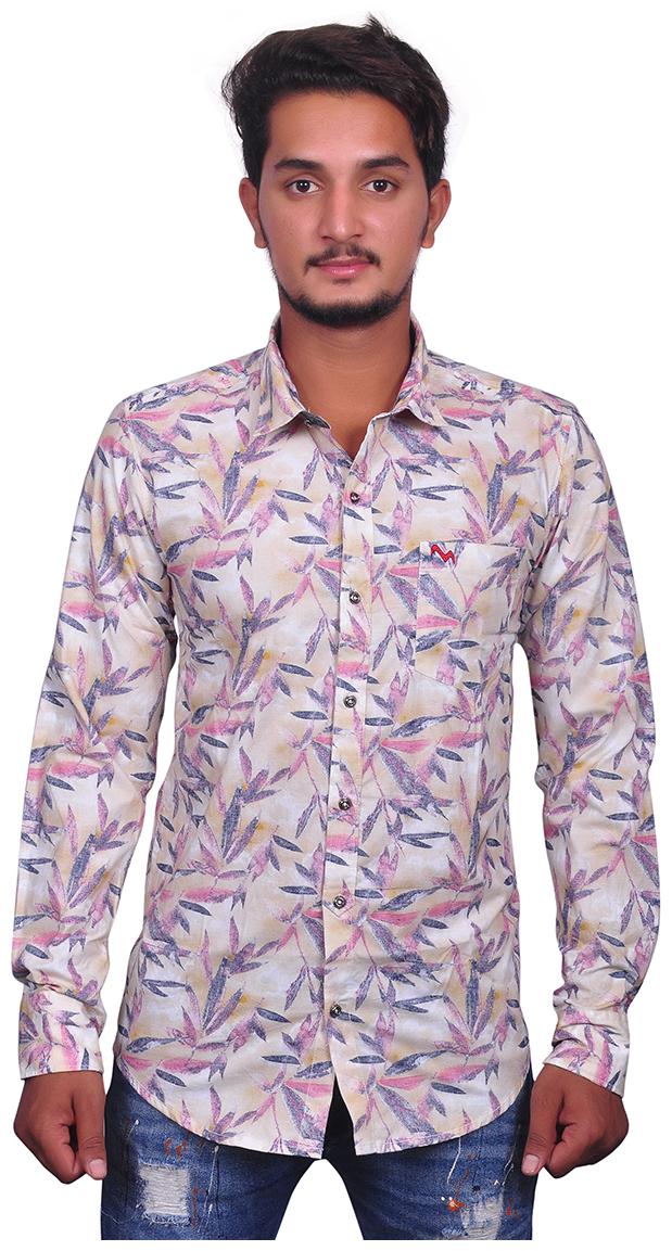 

Myra Men Multi Floral Slim Fit Casual Shirt