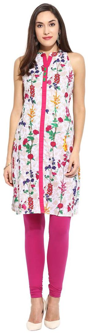 

MYTRI Women Multi Printed Straight Kurta
