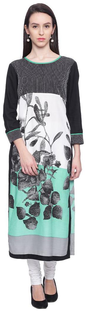 

MYTRI Women Multi Printed Straight Kurta