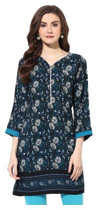 

MYTRI Women Multi Floral Straight Kurta