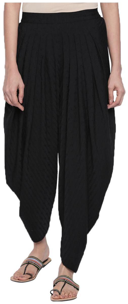 

NAARI Crepe Dhoti - Black