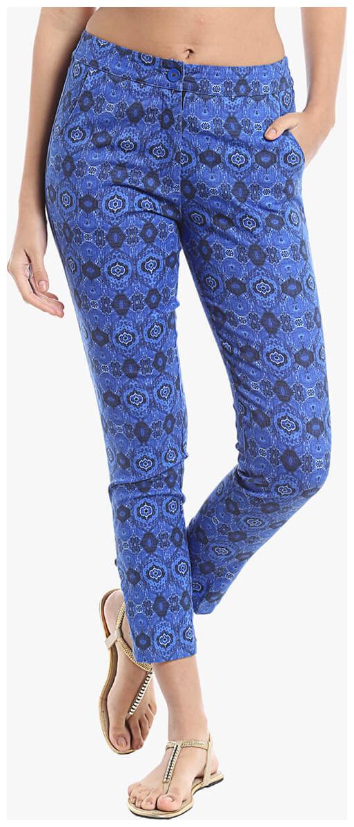 

NAARI Women Blue Slim fit Cigarette pants