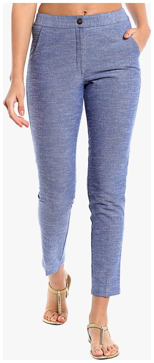 

NAARI Women Blue Slim fit Cigarette pants