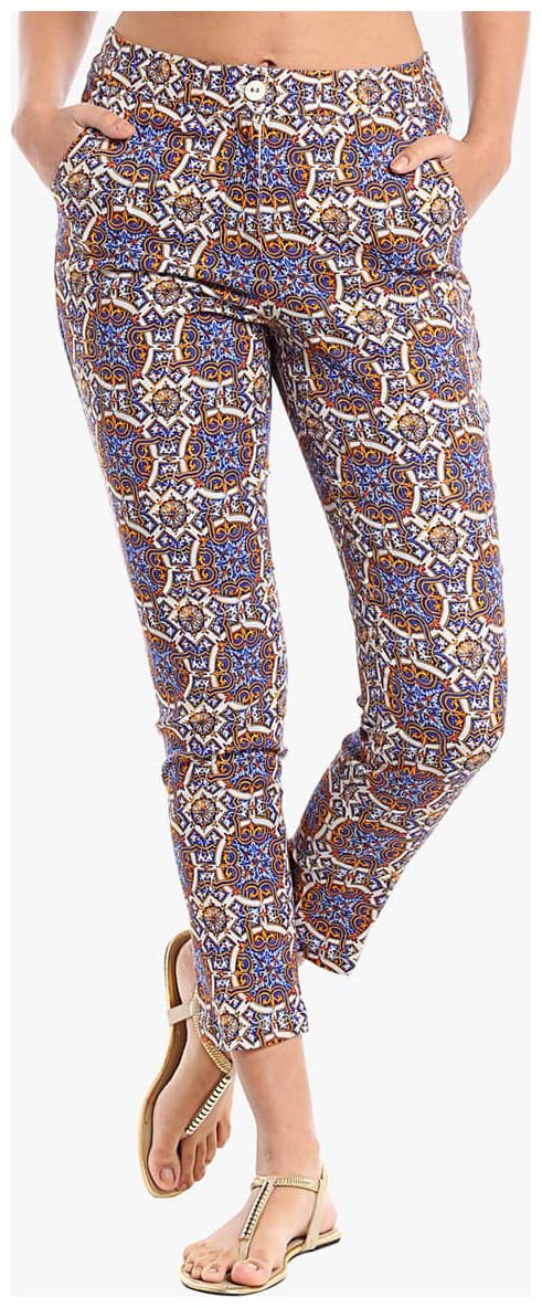 

NAARI Women Blue Slim fit Cigarette pants