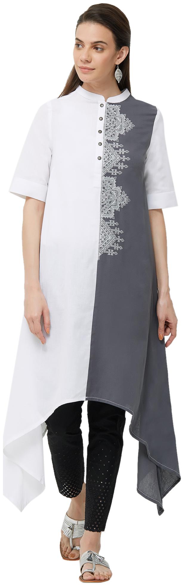 

NAARI Cotton Multi Kurti