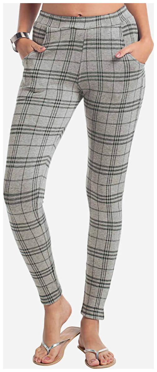 

NAARI Women Grey Slim fit Cigarette pants