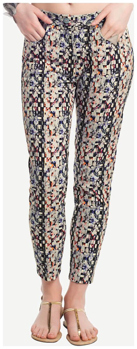 

NAARI Women Grey Slim fit Cigarette pants