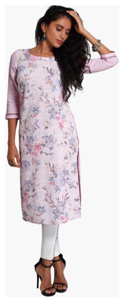 

NAARI Women Multi Embroidered Straight Kurti
