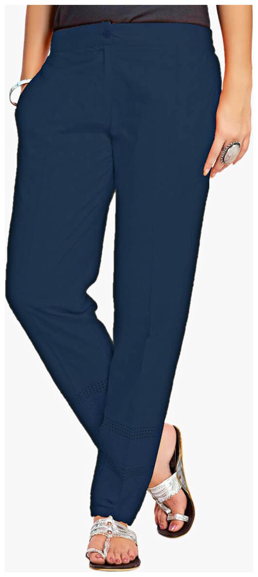 

NAARI Women Blue Slim fit Cigarette pants