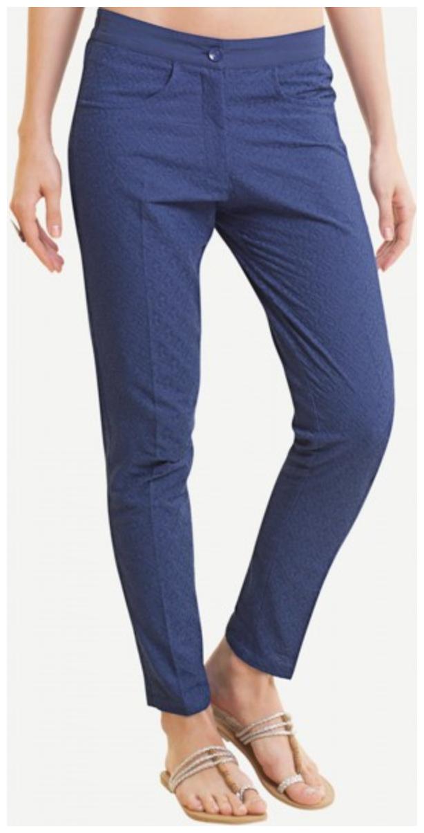 

NAARI Women Blue Slim fit Cigarette pants