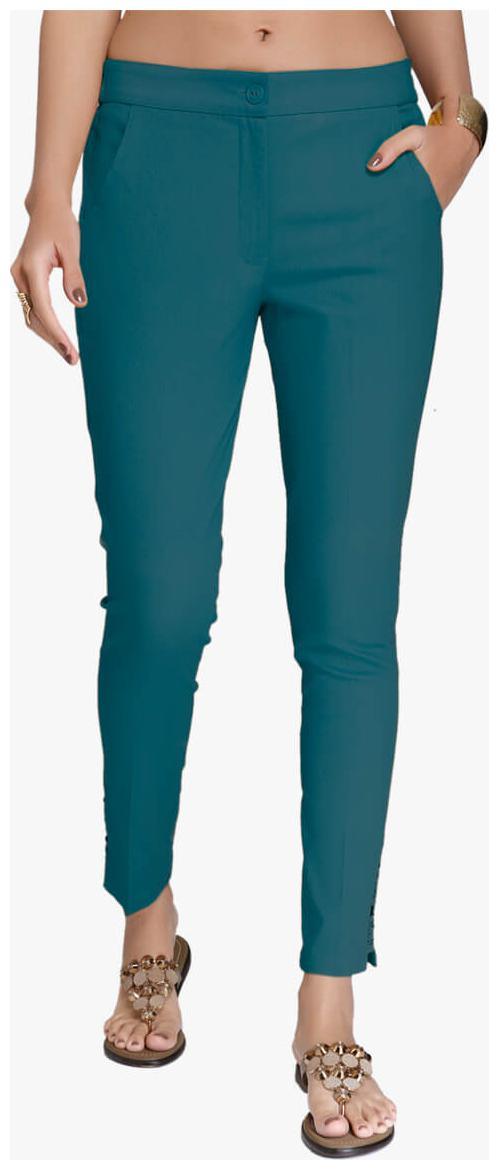 

NAARI Women Blue Slim fit Cigarette pants