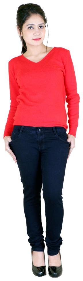 

NARESH CHAND RAJESH KUMAR JAIN Women Navy Relaxed fit Jeans