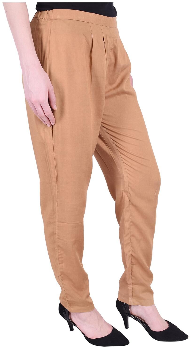 

NASCENCY Women Brown Regular fit Regular pants