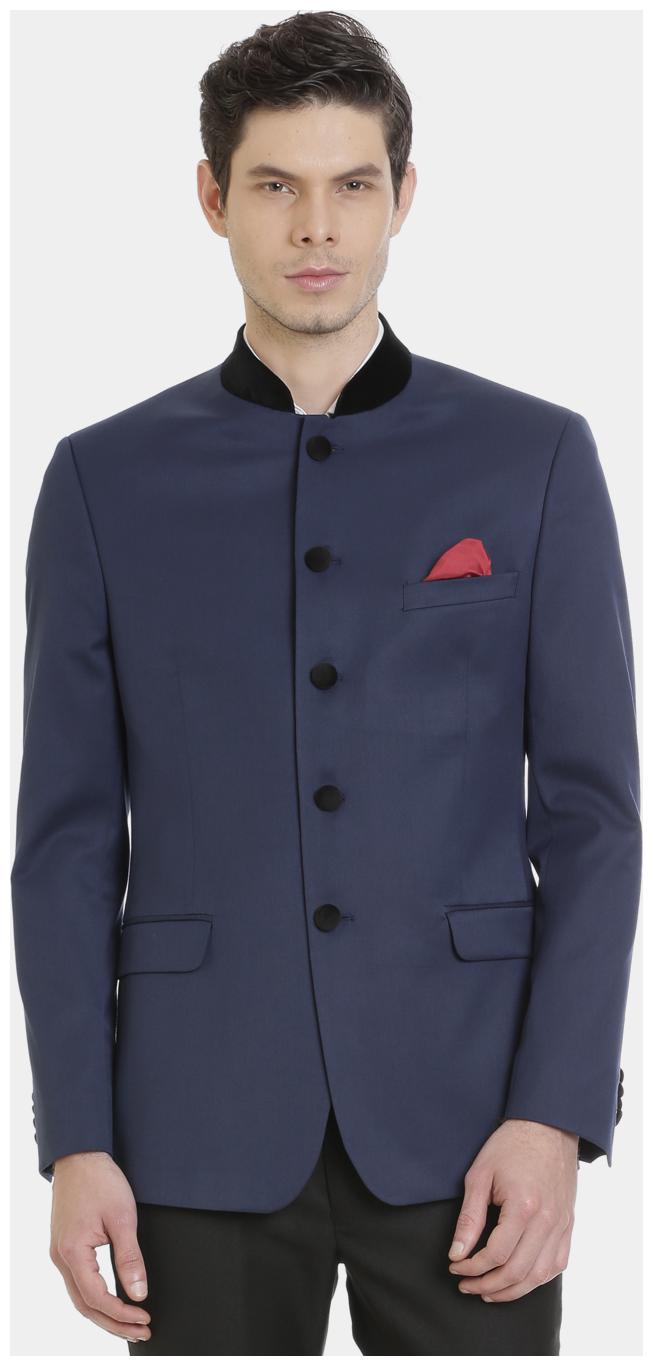 

Navy Royal Bandhgala Men s Jacket