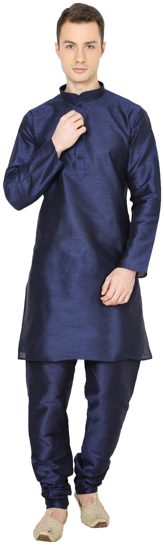 

Nawab-Saheb Mens Silk Kurta Pajama Set