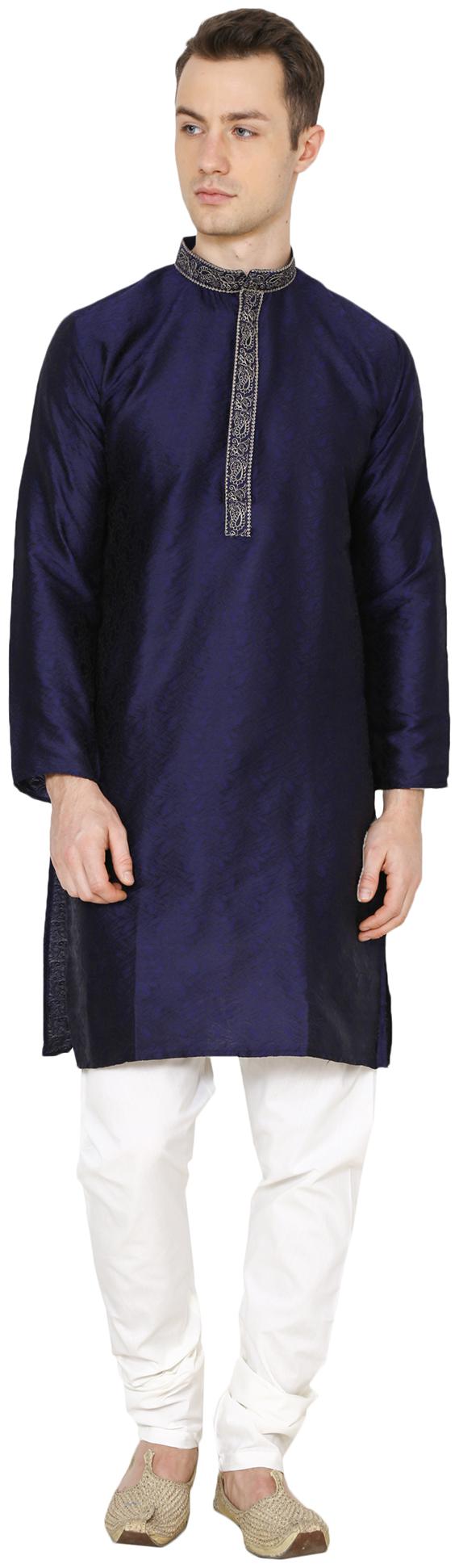 

Nawab-Saheb Mens Printed Kurta Pajama Set