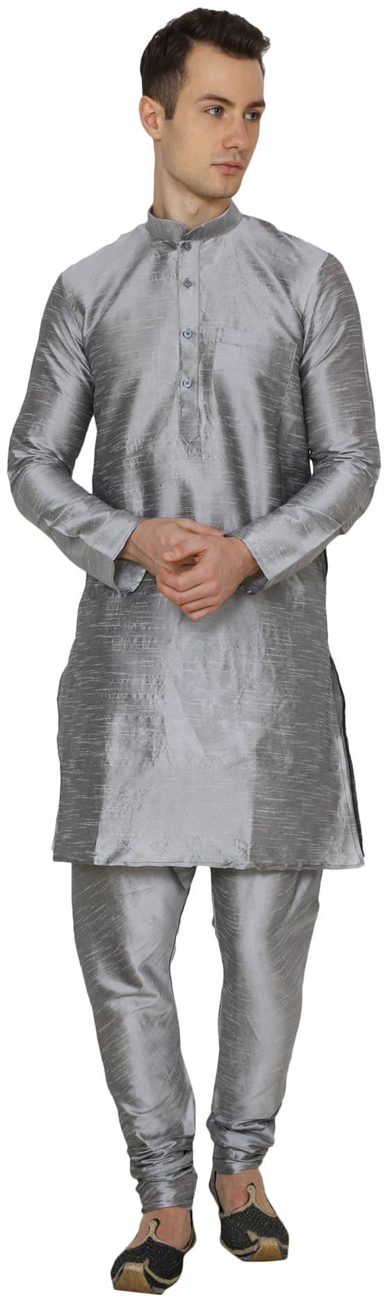 

Nawab-Saheb Mens Silk Kurta Pajama Set
