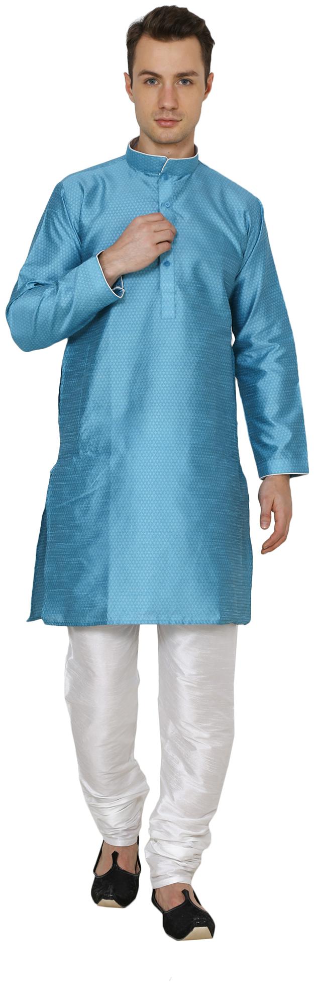 

Nawab-Saheb Mens Silk Kurta Pajama Set