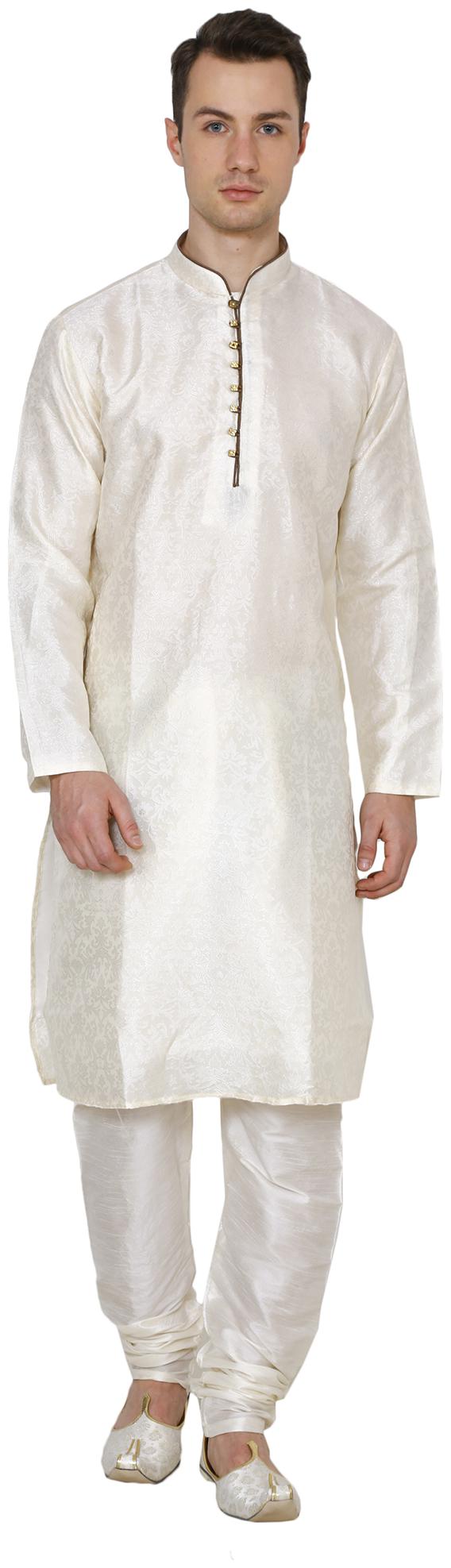 

Nawab-Saheb Mens Printed Kurta Pajama Set