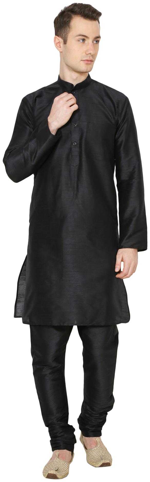 

Nawab-Saheb Mens Silk Kurta Pajama Set