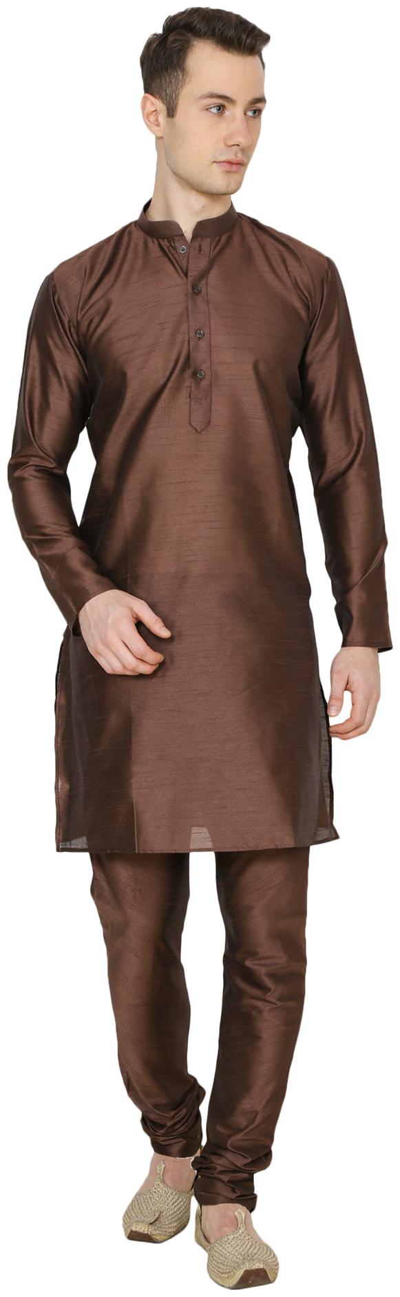 

Nawab-Saheb Mens Silk Kurta Pajama Set