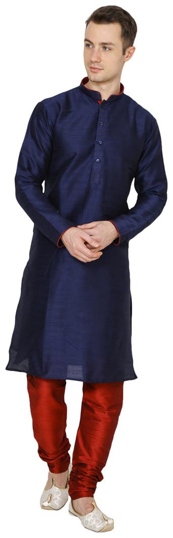 

Nawab-Saheb Mens Silk Kurta Pajama Set