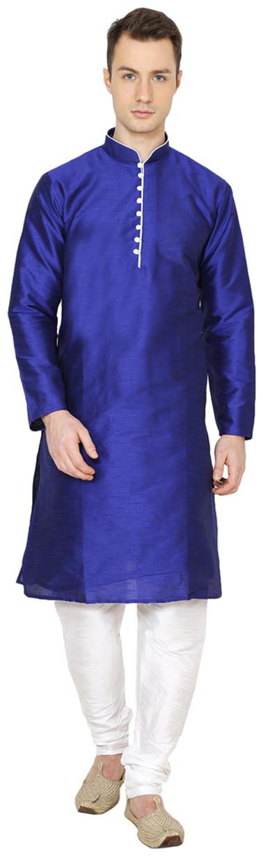 

Nawab-Saheb Mens Silk Kurta Pajama Set