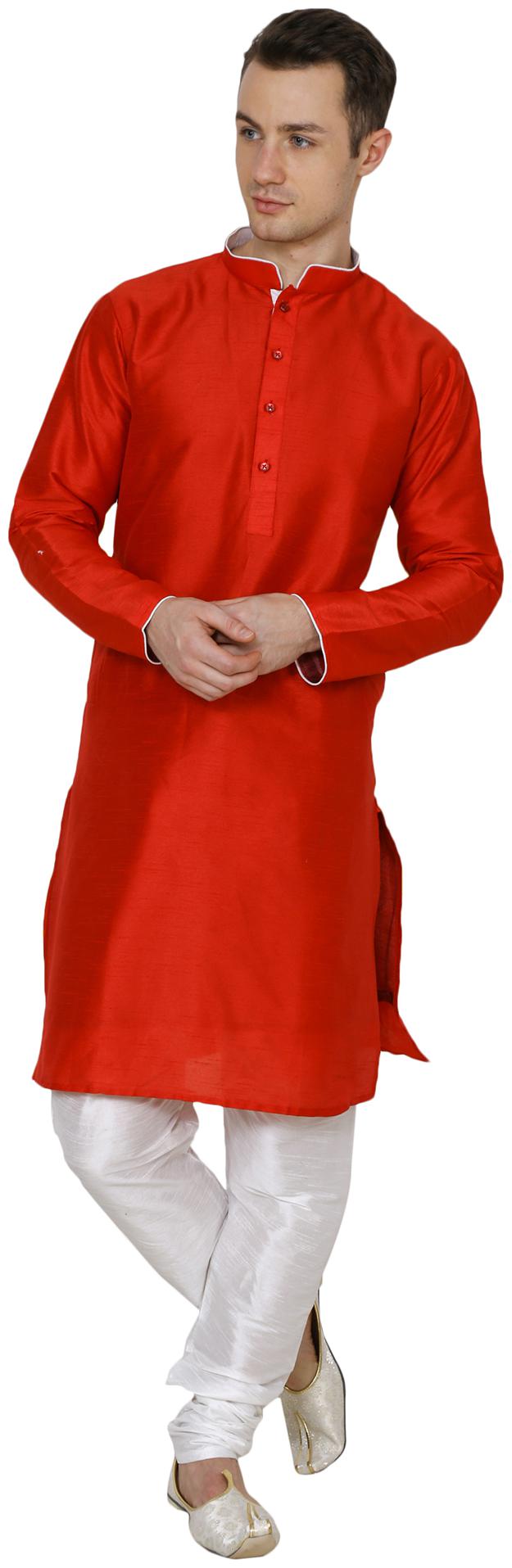

Nawab-Saheb Mens Silk Kurta Pajama Set