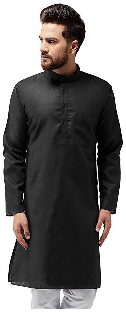 Nawab-Saheb Mens Linen Kurta Top