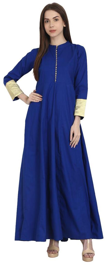 

Nayo Women Blue Solid Anarkali Kurta