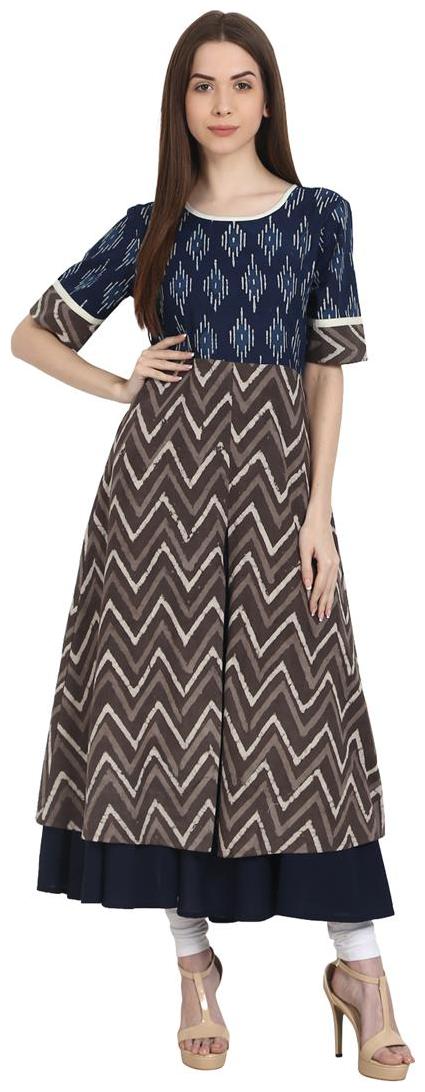 

Nayo Women Multi Printed Anarkali Kurta