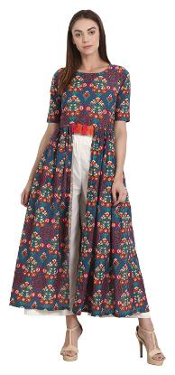 

Nayo Women Multi Printed Anarkali Kurta