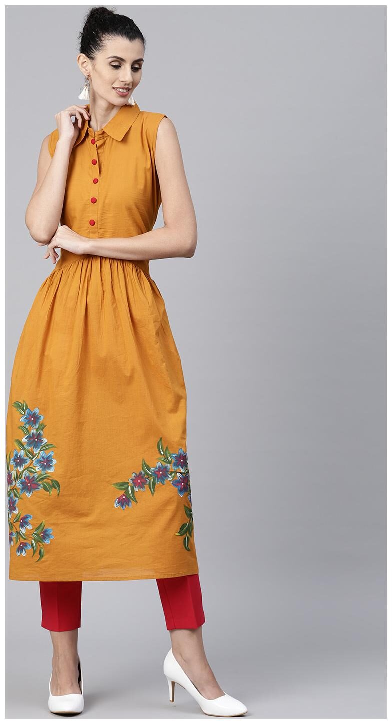 

Nayo Women Multi Floral Anarkali Kurta
