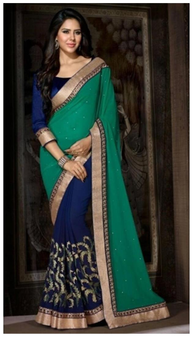 

Rajeshwar Fashion Bollywood Style Saree