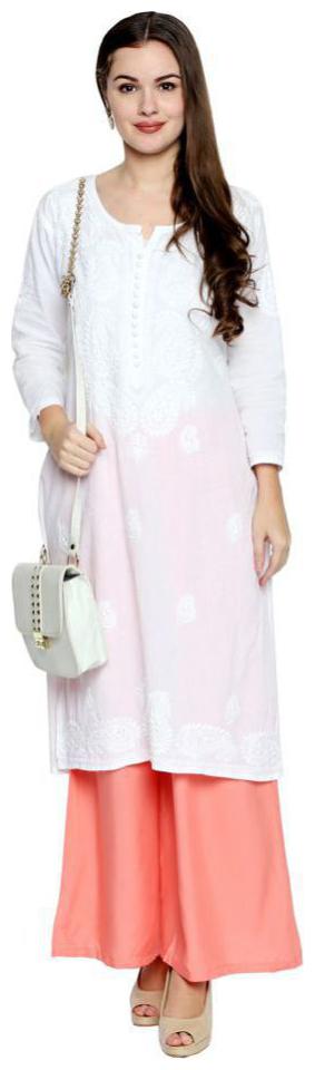 

New Look Women Stylish Casualwear Peach Flayer Palazzo