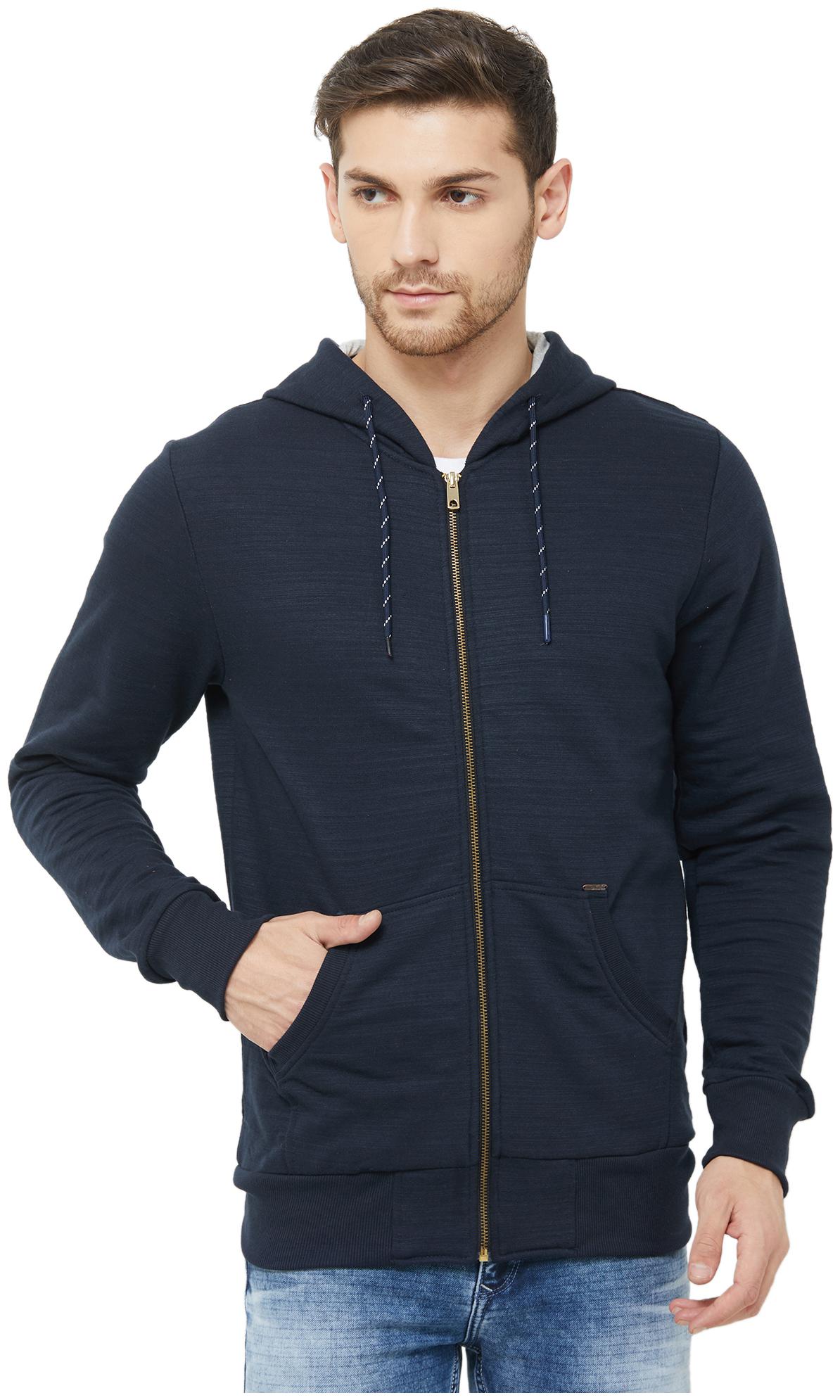 

Nexgen Club Men Blue Hooded Hoodie