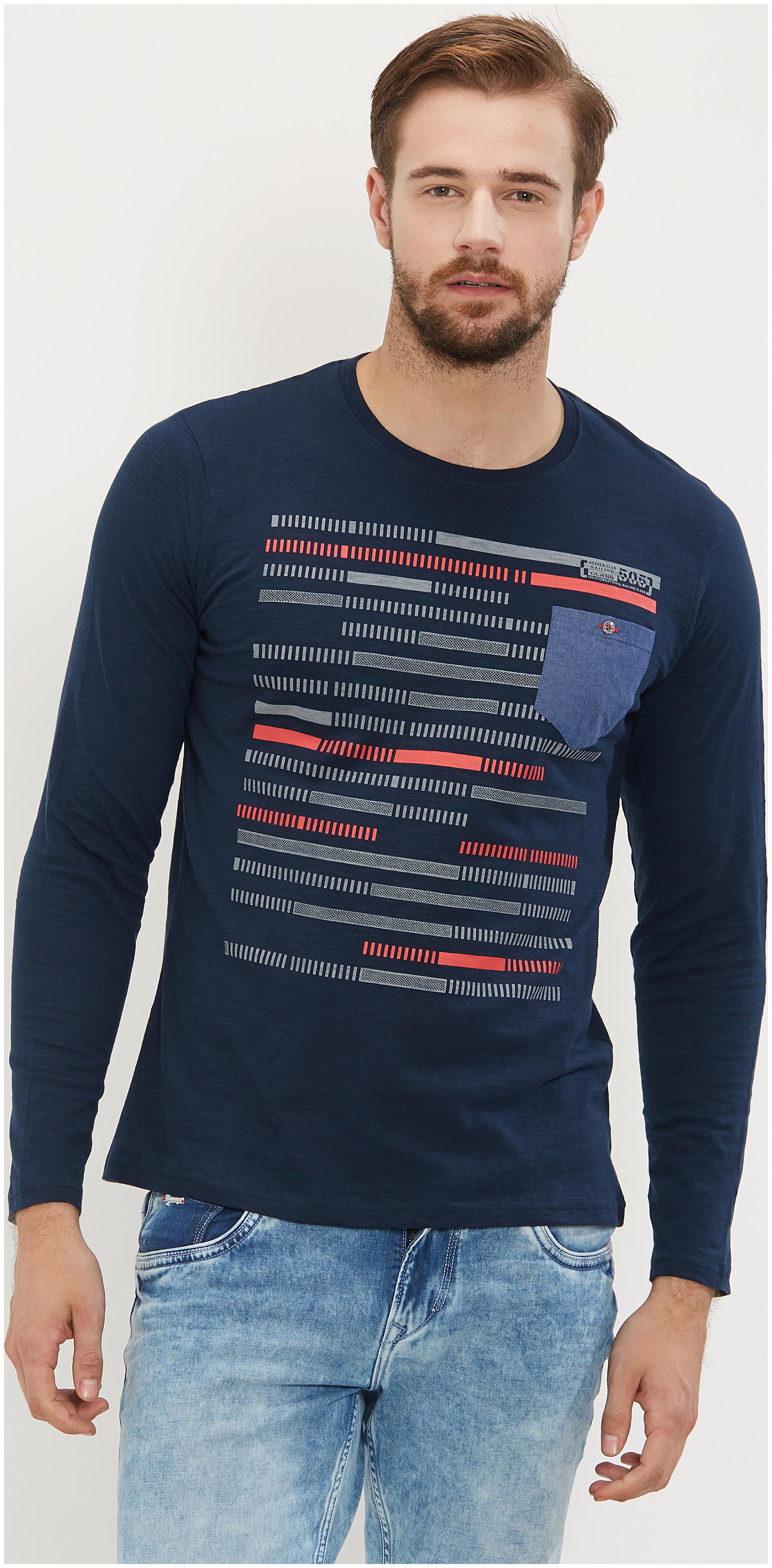 

Nexgen Club Men Blue Regular fit Cotton Round neck T-Shirt - Pack Of 1