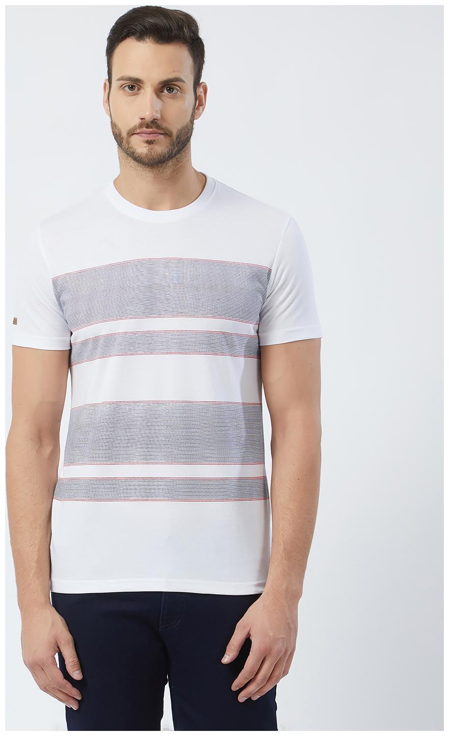 

Nexgen Club Men White Slim fit Cotton Round neck T-Shirt - Pack Of 1