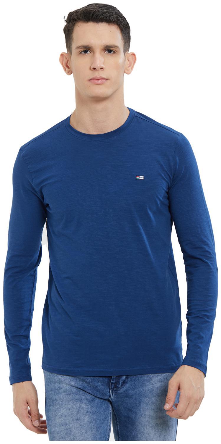 

Nexgen Club Men Blue Slim fit Cotton Round neck T-Shirt - Pack Of 1