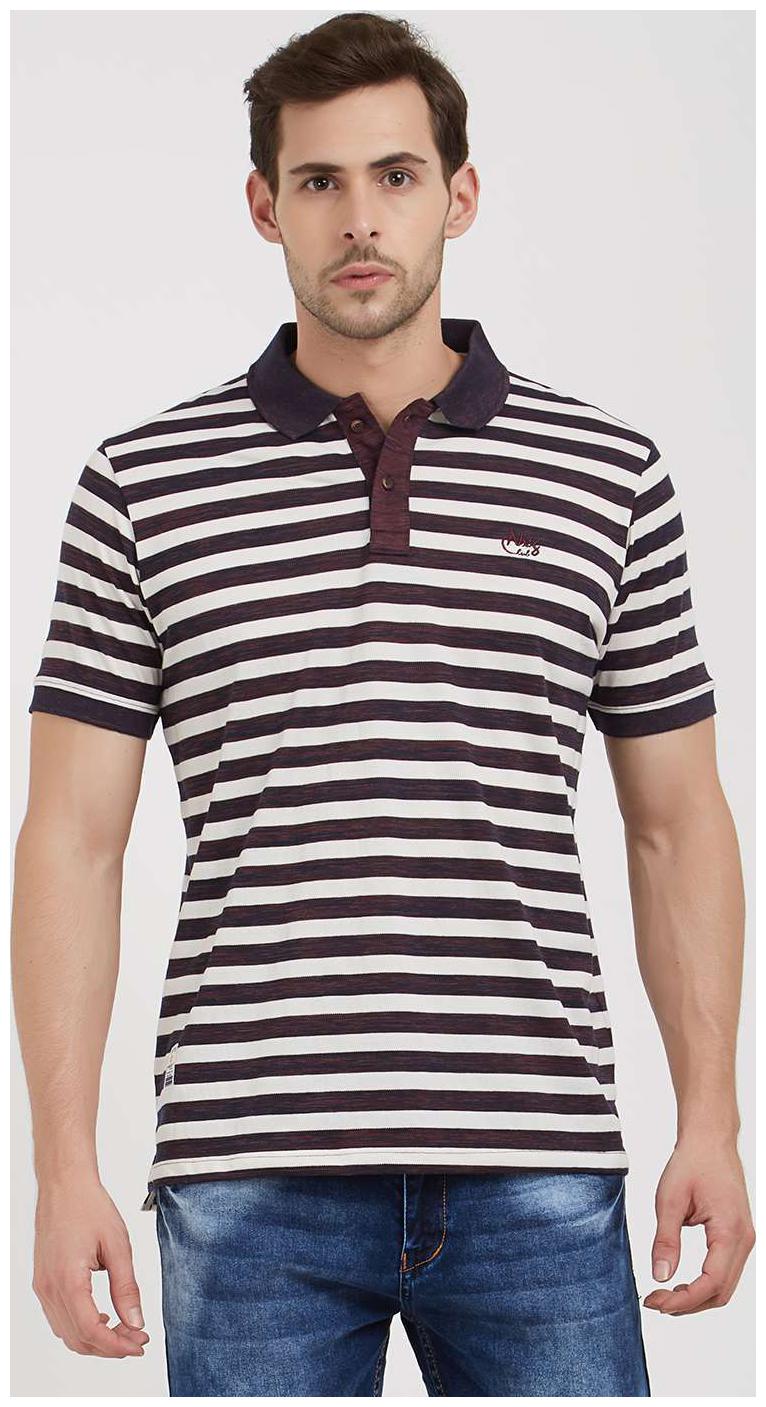 

Nexgen Club Men Maroon Regular fit Cotton Polo collar T-Shirt - Pack Of 1