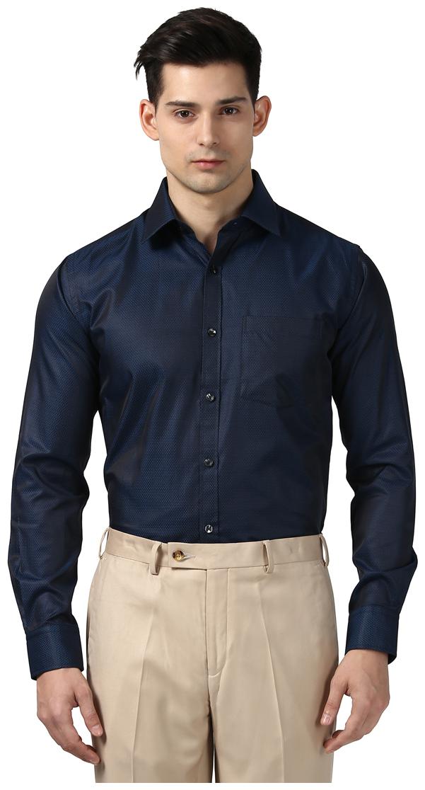 

Nextlook Men Slim fit Formal Shirt - Blue