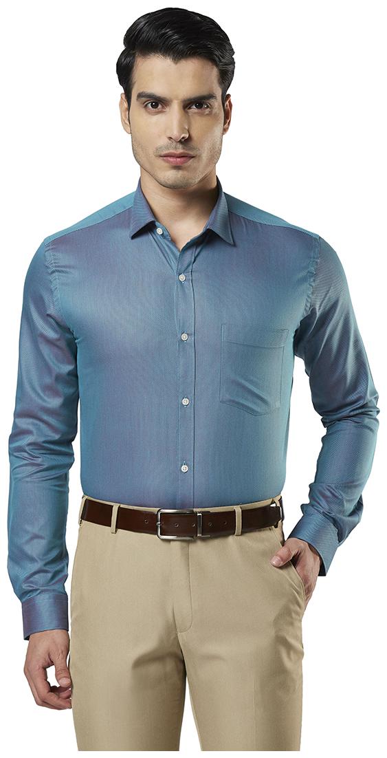 

Nextlook Men Slim fit Formal Shirt - Blue