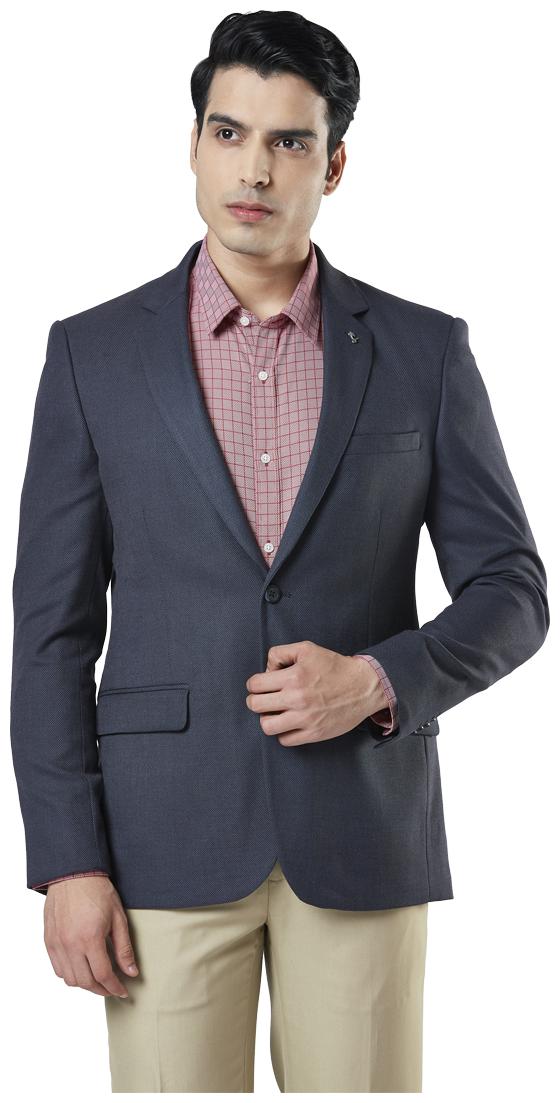 

Nextlook Men Blue Solid Regular fit Single Breasted Blazer