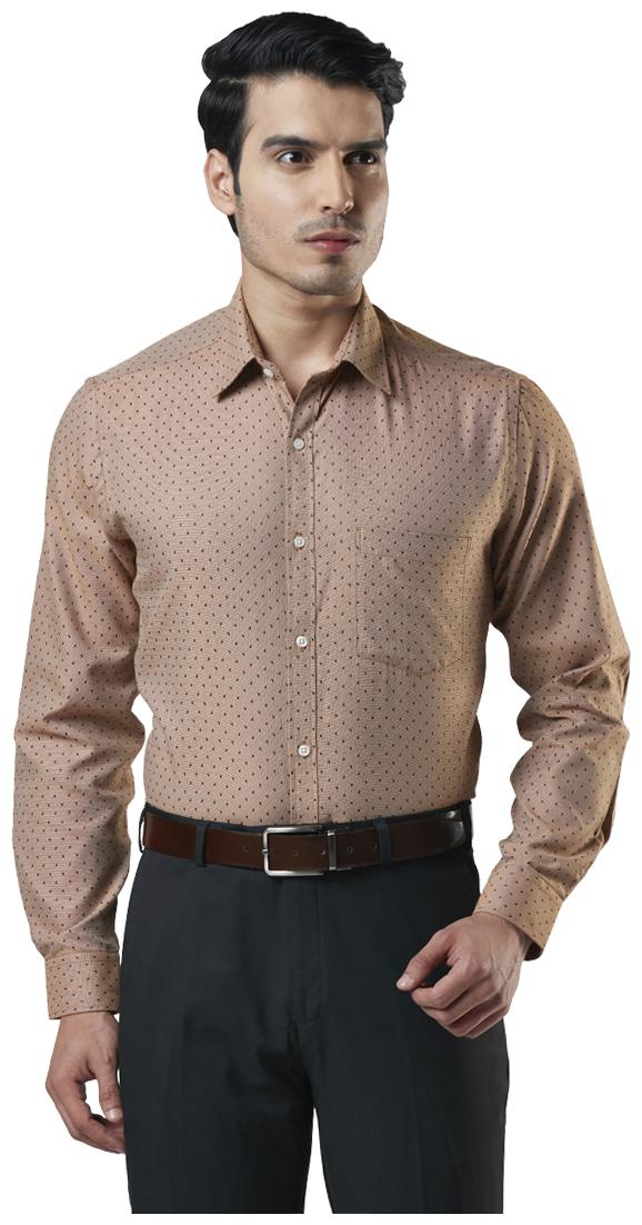 

Nextlook Men Regular fit Formal Shirt - Brown