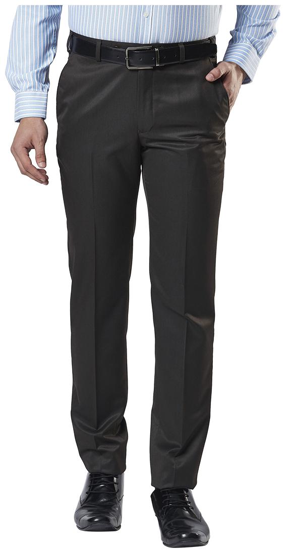 

Nextlook Men Solid Slim Fit Formal Trouser - Brown